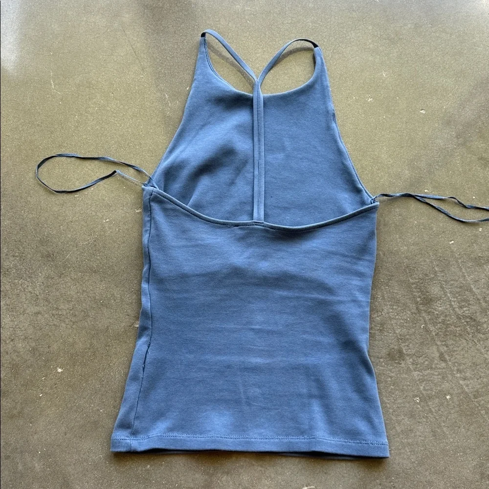 Zara Halter Neck Open Back Tank Top - Picture 3 of 8